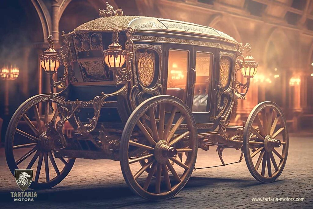 Carruaje Steampunk Victoriano Modelo Berlina